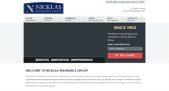 Desktop Screenshot of nicklasgrp.com